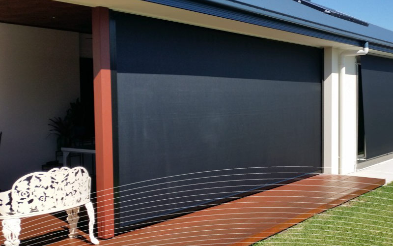 sunshine coast heavy duty side channel awnings